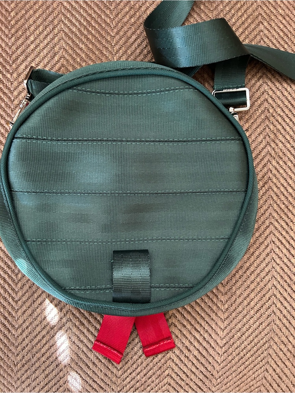 Harvey’s nightmare before Christmas man eating wreath convertible crossbody - Picture 2 of 3